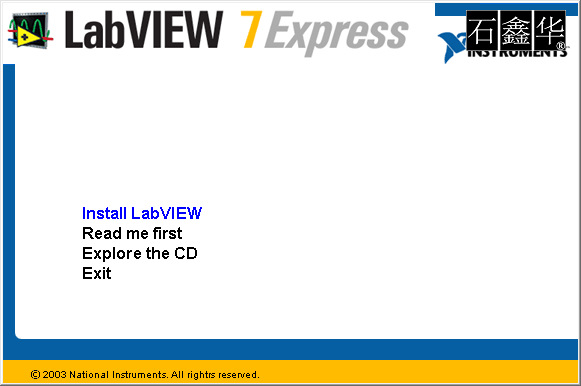 NI LabVIEW 7 Express and Device Driver Win32Eng 2CD LabVIEW 7.0专业版及驱动软件开发平台