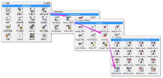 LabVIEW Vision-IMAQ Read Image And Vision Info读图像和视觉信息